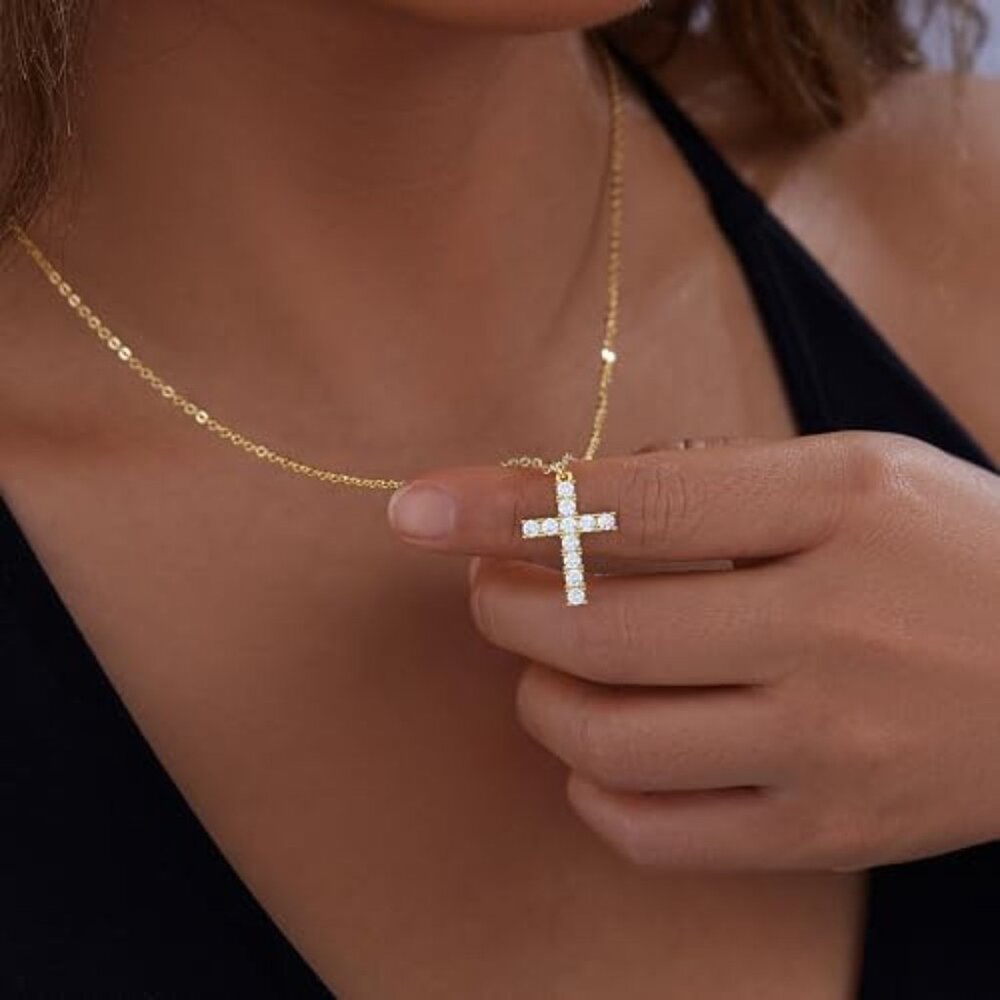 Layered Gold Necklaces for Women, Stackable Dainty 14K Gold Silver Plated Trendy